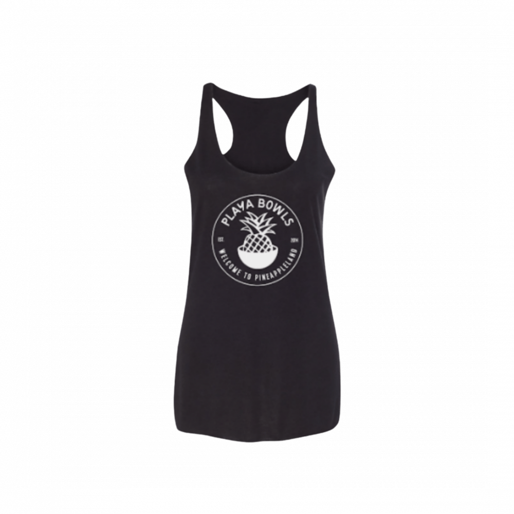 Black Playa Racerback