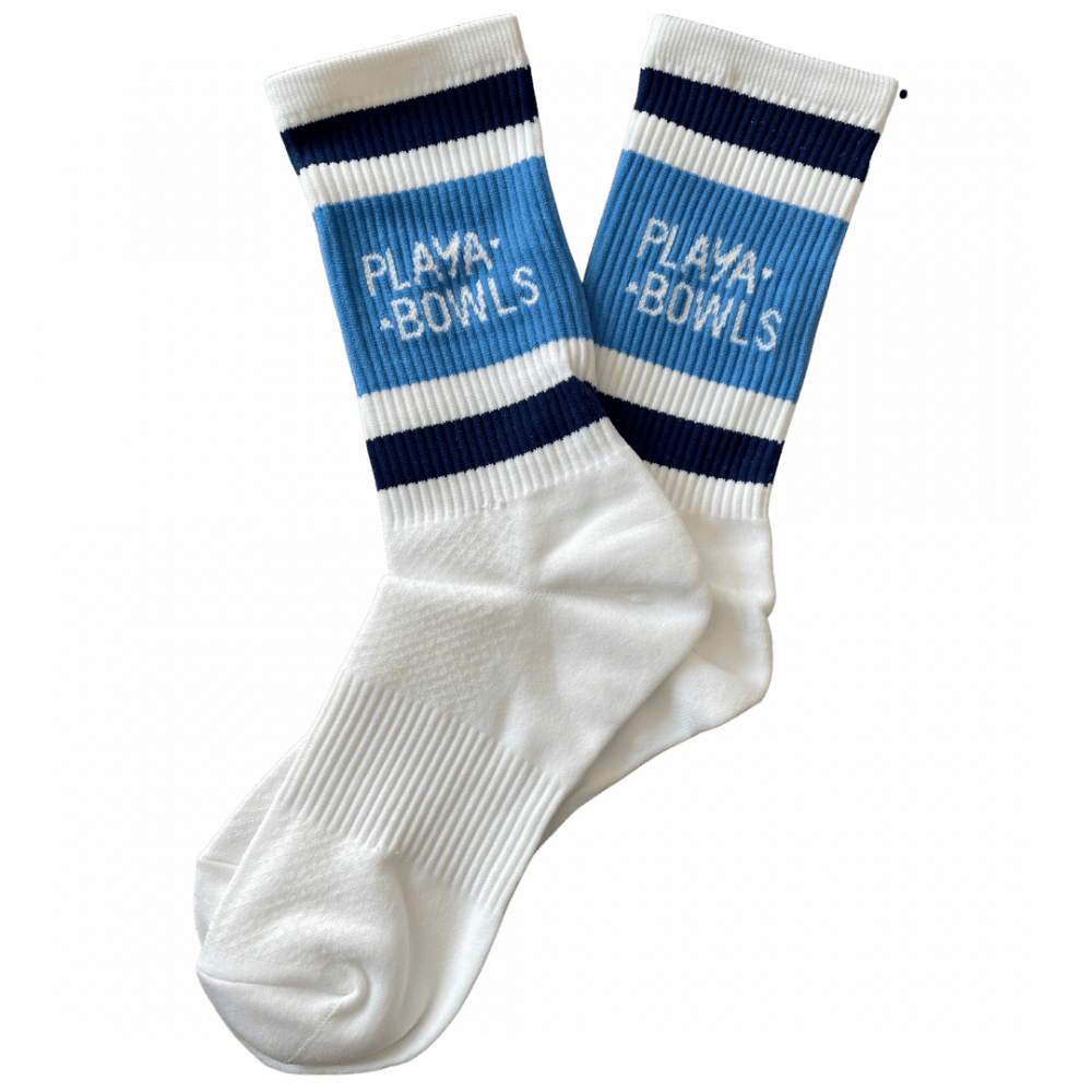 playa bowls crew socks image